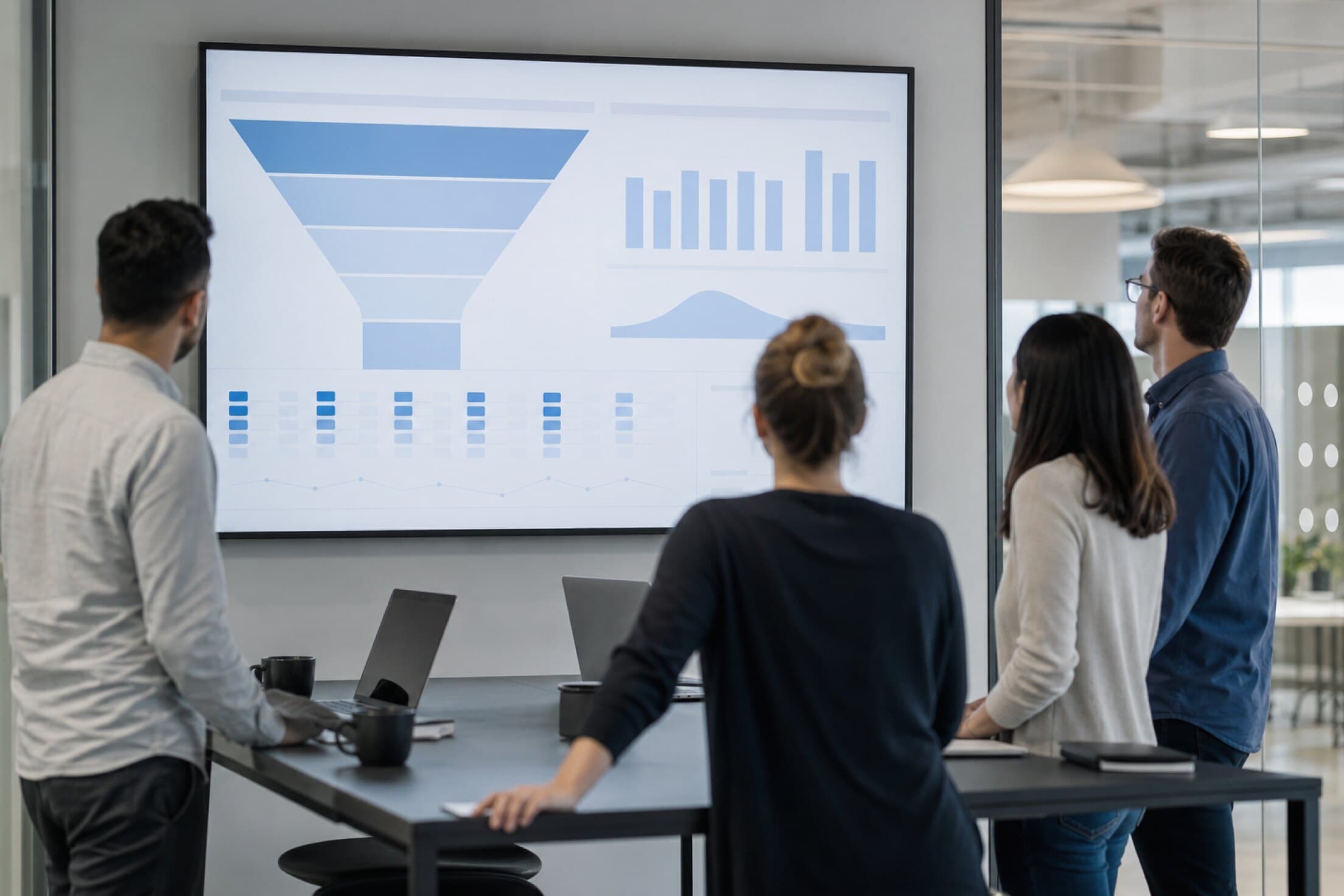 SaaS platform: scaling user acquisition through automated funnel architecture