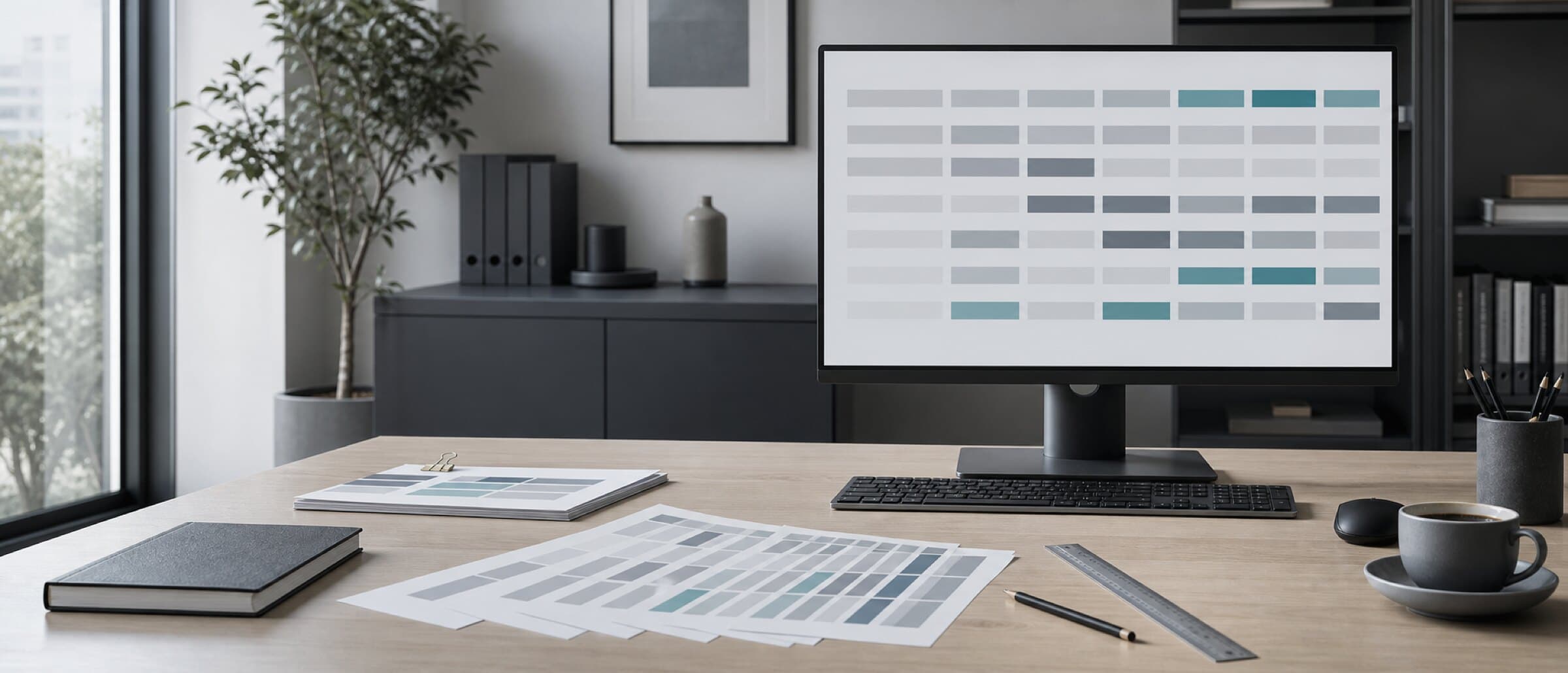Research desk — platform comparison in progress